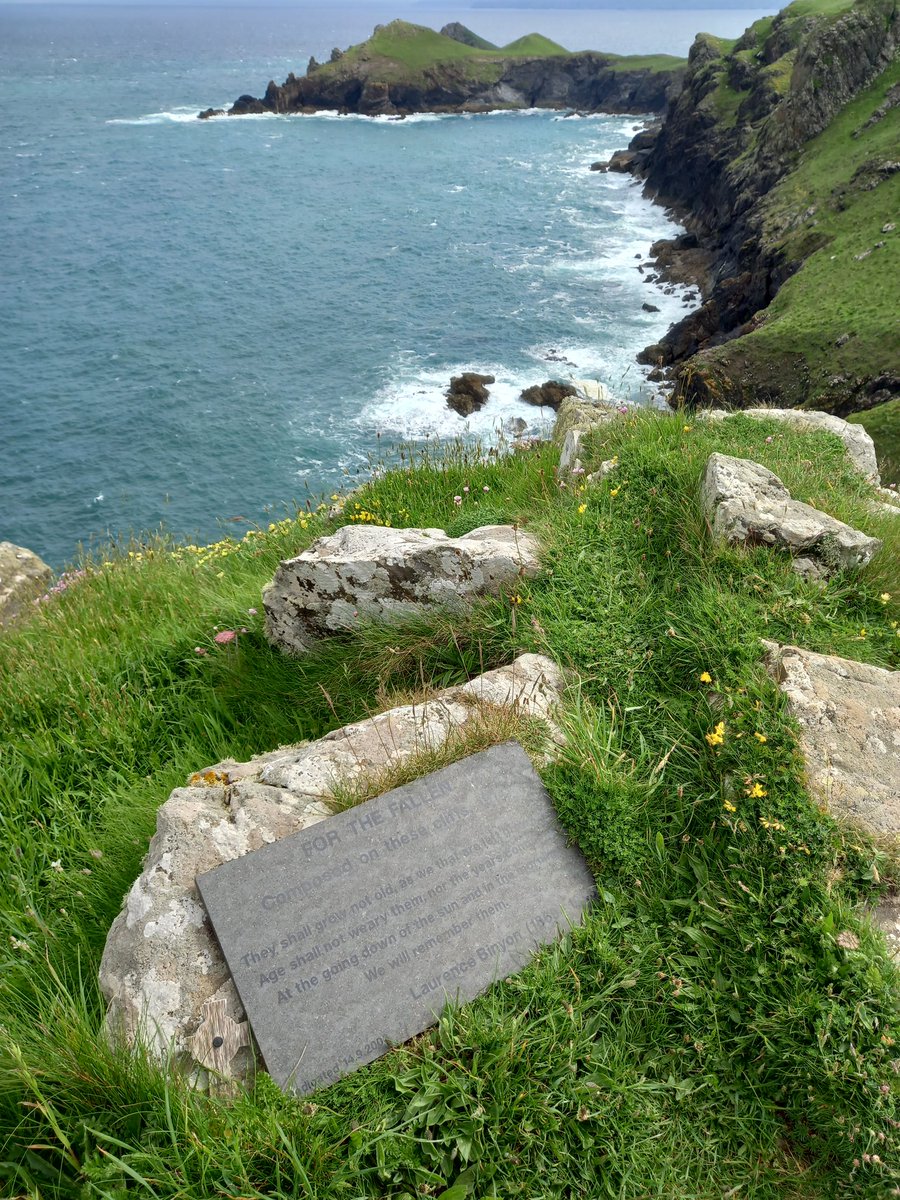NeonRising88's tweet photo. Stunning location. I was lucky to find this on my travels today near Polzeath point. Looking across the sea towards France and remembering the fallen...Look what we've become. We should be ashamed https://t.co/Gcr0bv33pg
