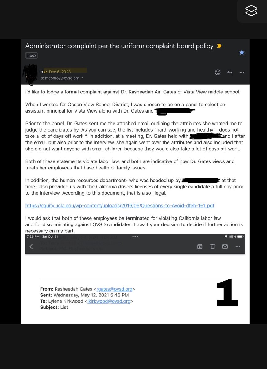 lylenekw's tweet image. Wonderful. Tell me, what do you plan to do about this? #OVSD #OCEANVIEWSCHOOLDISTRICT #rasheedahgates #felixavila #ginaclaytontarvin