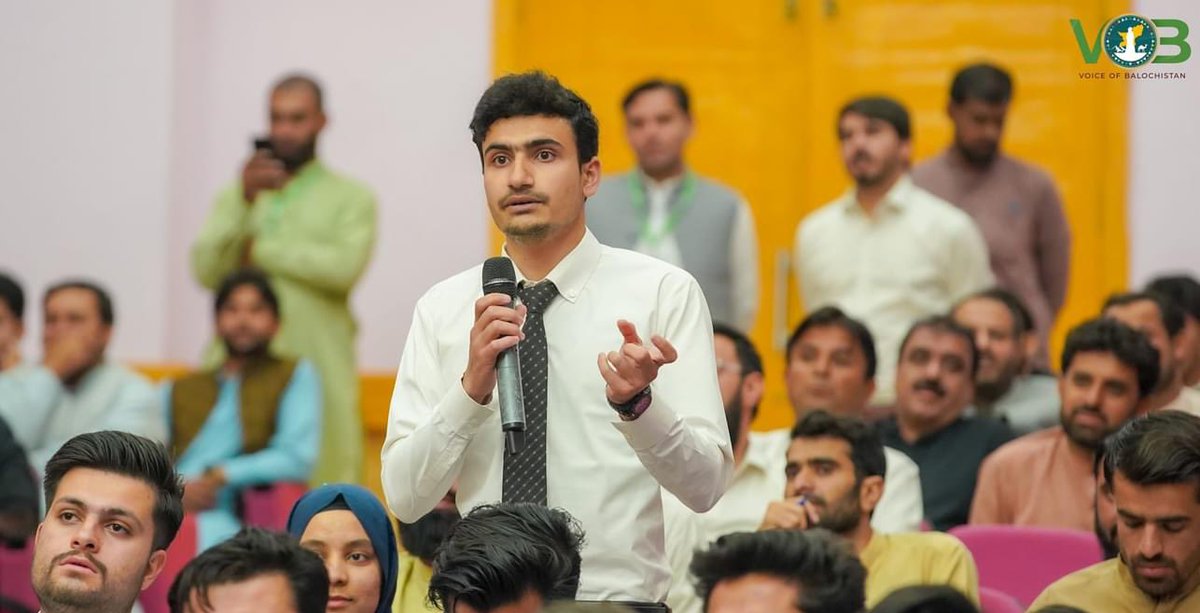 Government embarking on a journey towards peace and reconciliation in Balochistan. And it's crucial that our youth should be engaged in more meaningful discussions and debates. ~Event organized by VoB