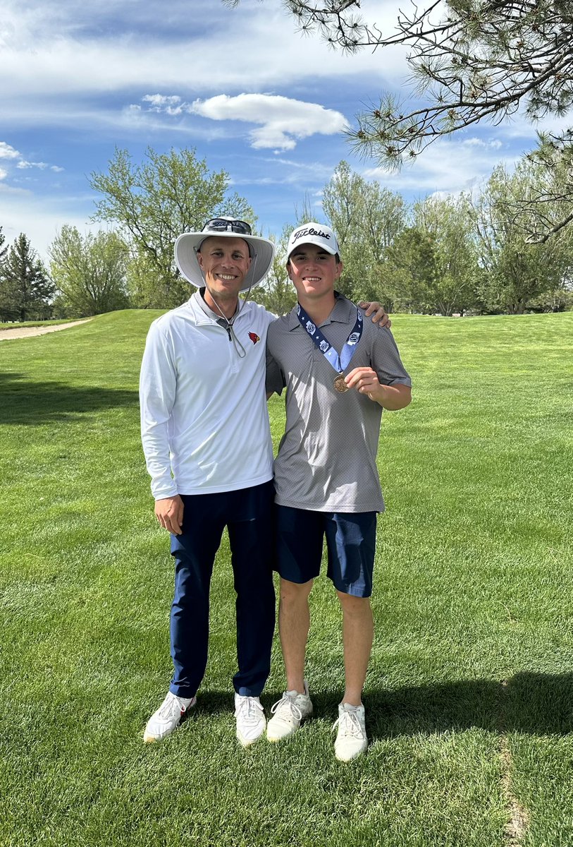 A few more pics. The last 9 holes of day two in the Final Group of the State tournament is tough to explain until you experience it. Reece was -1 on his last 6 holes and while I know his heart was pumping, he made it look like he was fully composed. So proud of you Reece!