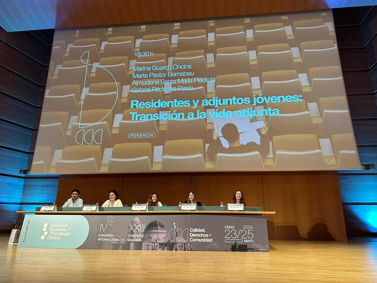 Es un orgullo ver, un año más, a la mesa de trabajo de nuestro Grupo de Residentes aportando tanto valor al congreso. ¡Deseando oíros! #CongresoSEPC2024