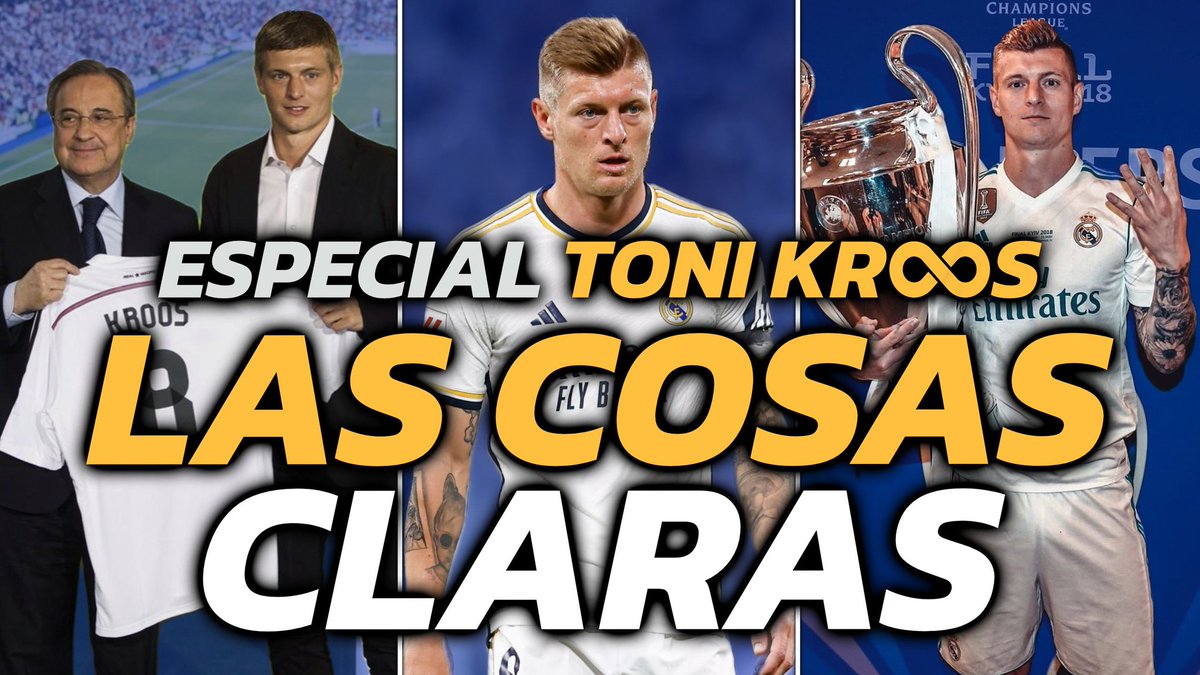 🚨 Analizamos el recorrido de Toni Kroos en sus 10 temporadas en el Real Madrid. 🎙️ Con @JoseAngelMC25, @FedeMonreal y @damiancasol 🎥 youtu.be/IjNZYxQNaoc