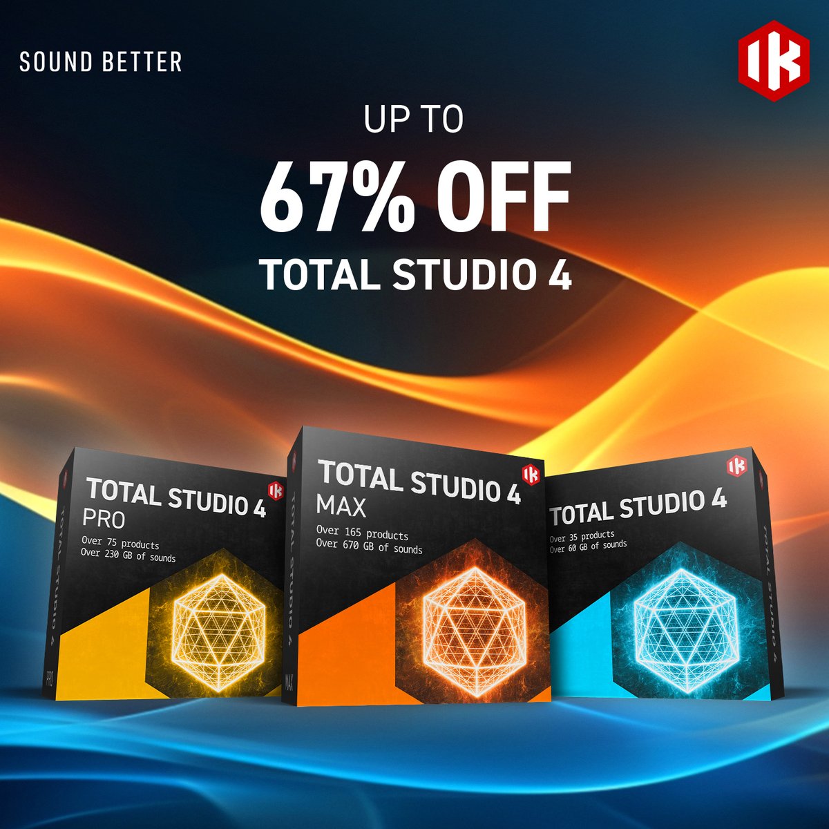 This #MemorialDay weekend, save big on Total Studio 4 software bundles, including everything you need to create your musical masterpiece. 🎶 bit.ly/totalmemorial24