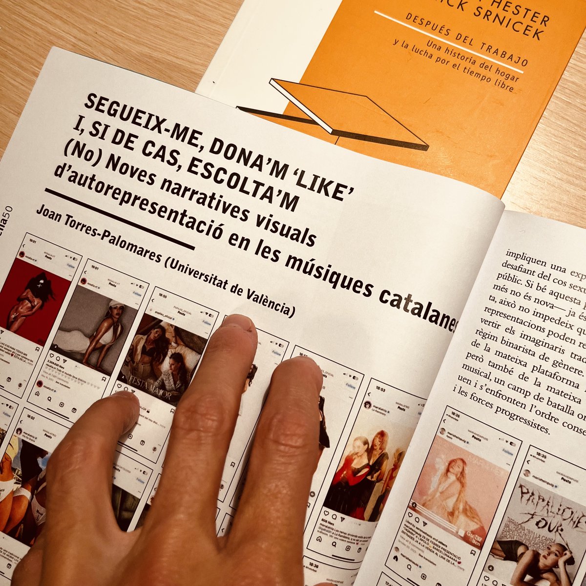 A la Revista Caramella escric sobre com les XXSS estan propiciant la pornificació de la indústria musical catalana, i com açò contribueix a la fi de l'ordre binarista de gènere i a la superació de l'estigma de pecaminositat feudal. Potencial progressista? Sí. Contradiccions?També
