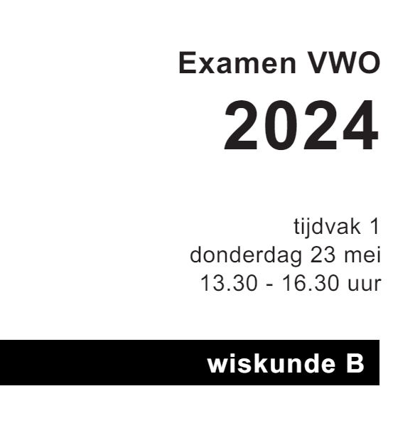 Vandaag diverse examens wiskunde: vwo A, B, C en vmbo-t. Een analyse van het wiskunde B-examen.

TLDR: Leuke opgaven, wel erg pittig.