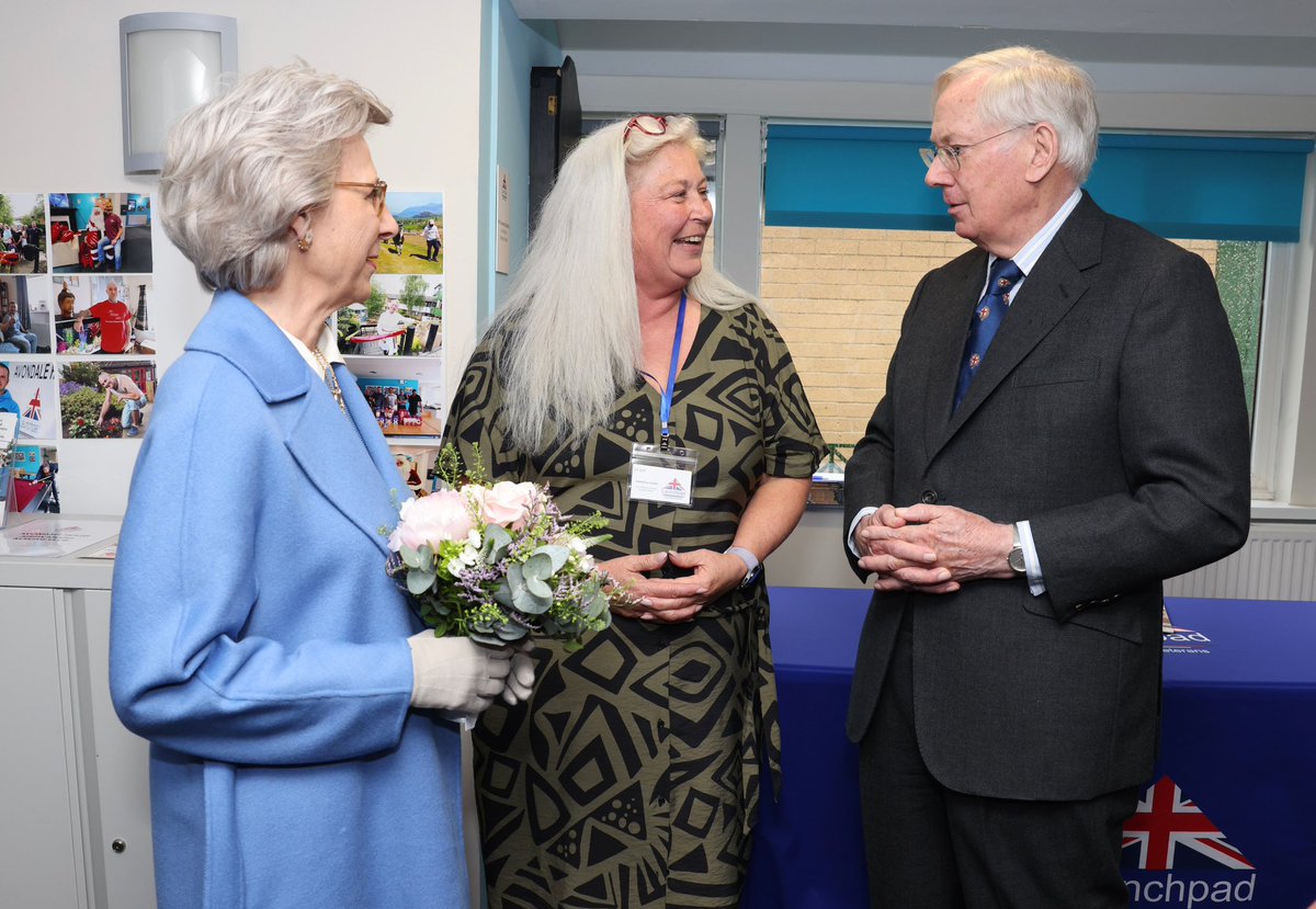 It was our pleasure to welcome TRH The Duke and Duchess of Gloucester to Avondale House yesterday. Their Royal Highnesses met staff, residents and partners and received a tour of the house. veteranslaunchpad.org.uk/royal-visit/ #Veterans #AvondaleHouse #Newcastle #SupportingOurVeterans