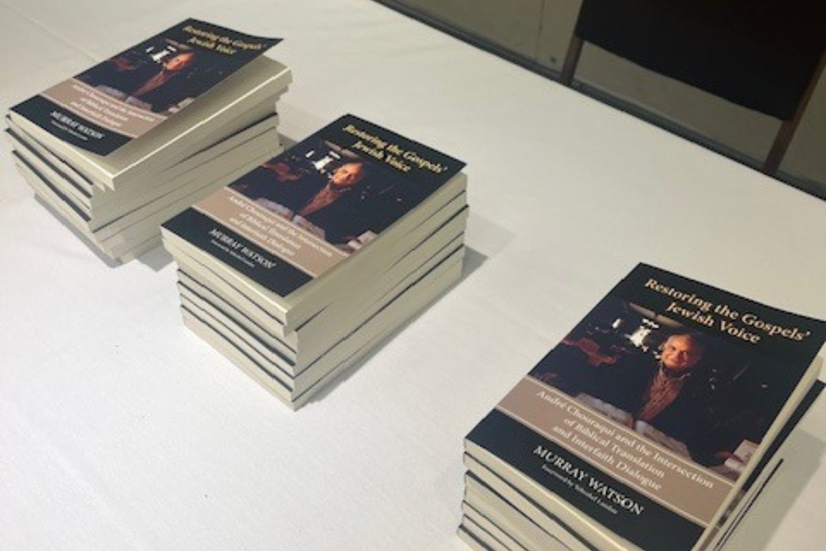 So proud of our colleague Dr. Murray Watson for launching his book on May 16! His work enriches Jewish-Christian dialogue. Congrats, Murray! Read the full story on our website - smcdsb.on.ca/our_board/news…… #InterfaithDialogue #BookLaunch
