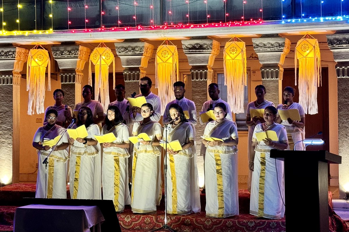 Delighted to have participated in the 'Buddha Purnima Vesak' celebration organized by @SLinindia. Buddhism serves as a profound cultural bridge between India and Sri Lanka, fostering centuries of shared heritage, spiritual exchange, and mutual respect. From the sacred Bodhi tree