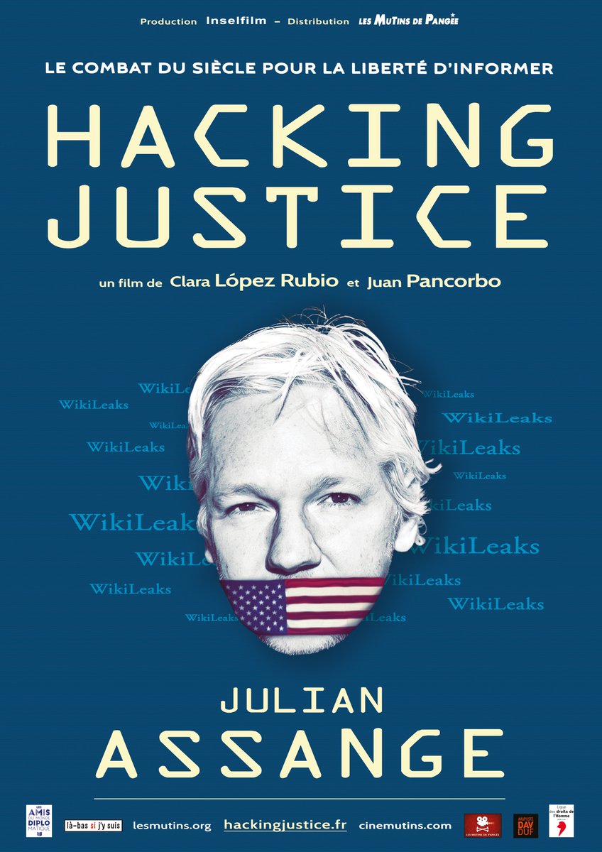 Deux projections #Assange ce soir : - #Templeuve (Nord) : @IthakaMovie à 20h au cinéma Modern & Olympia Info : cine-templeuve.fr/FR/fiche-film-… - #Granville (Manche) : #HackingJustice à 20h30 au cinéma Le Select Info : cinemaleselect-granville.com/evenement/2139…