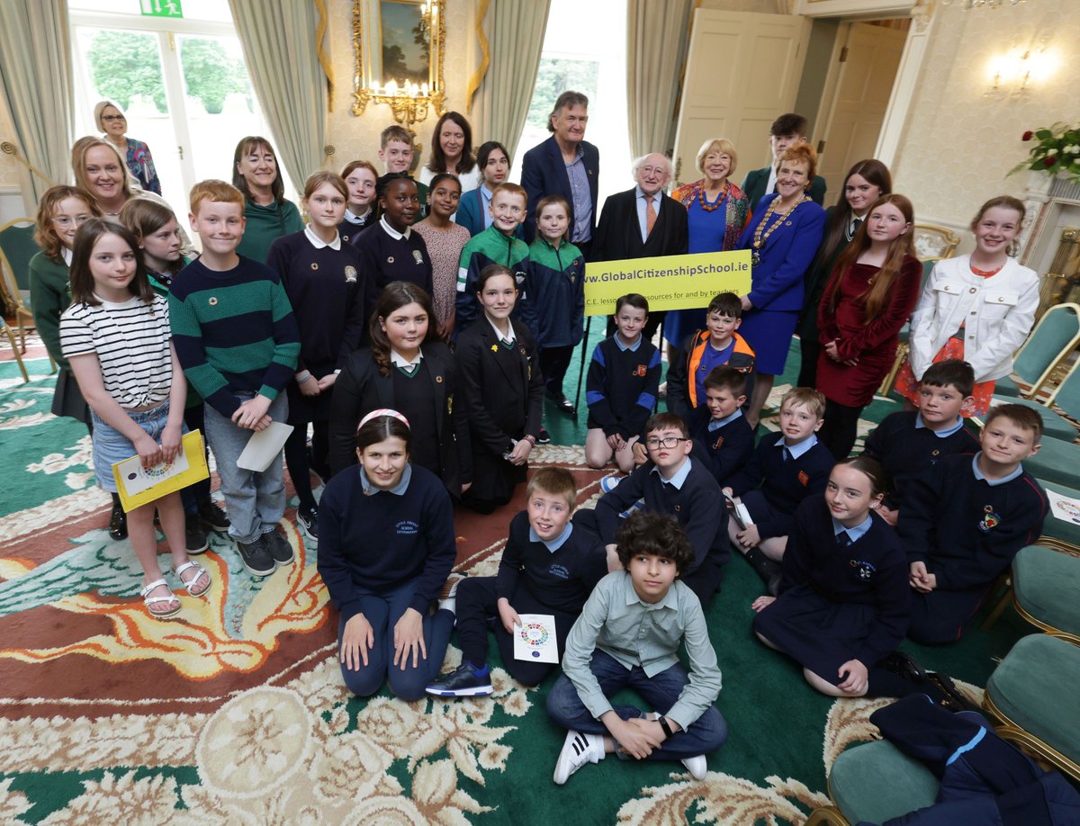 President of Ireland tweet media