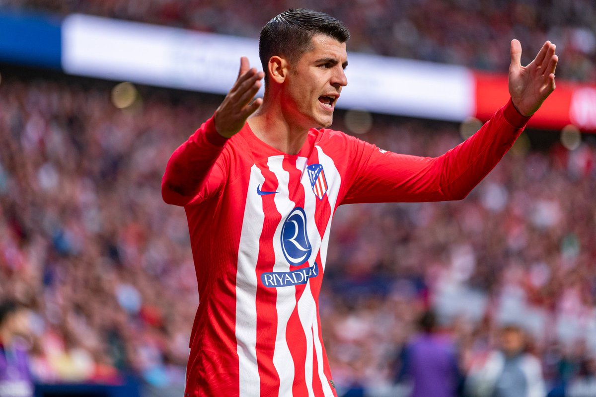 👀El reto final de Morata en el Atlético.

👉El ariete busca acabar como pichichi nacional y recuperar el tono goleador antes de la Eurocopa.

#Atleti 

ℹ️ <a href="/diarioas/">Diario AS</a>