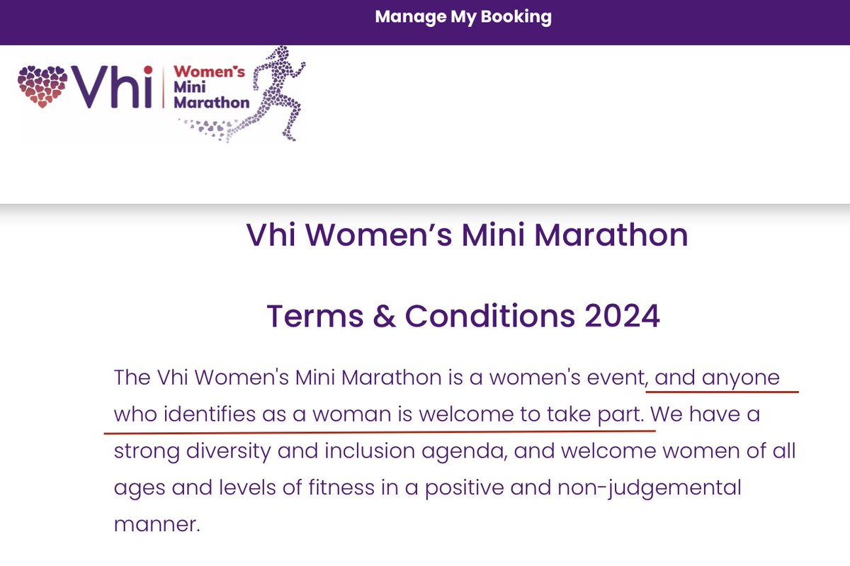 So males can run in the Women's Mini Marathon, but are they discriminating against the nonbinaries and furries? 🙄
#SaveWomensSports
#RepealTheGRA