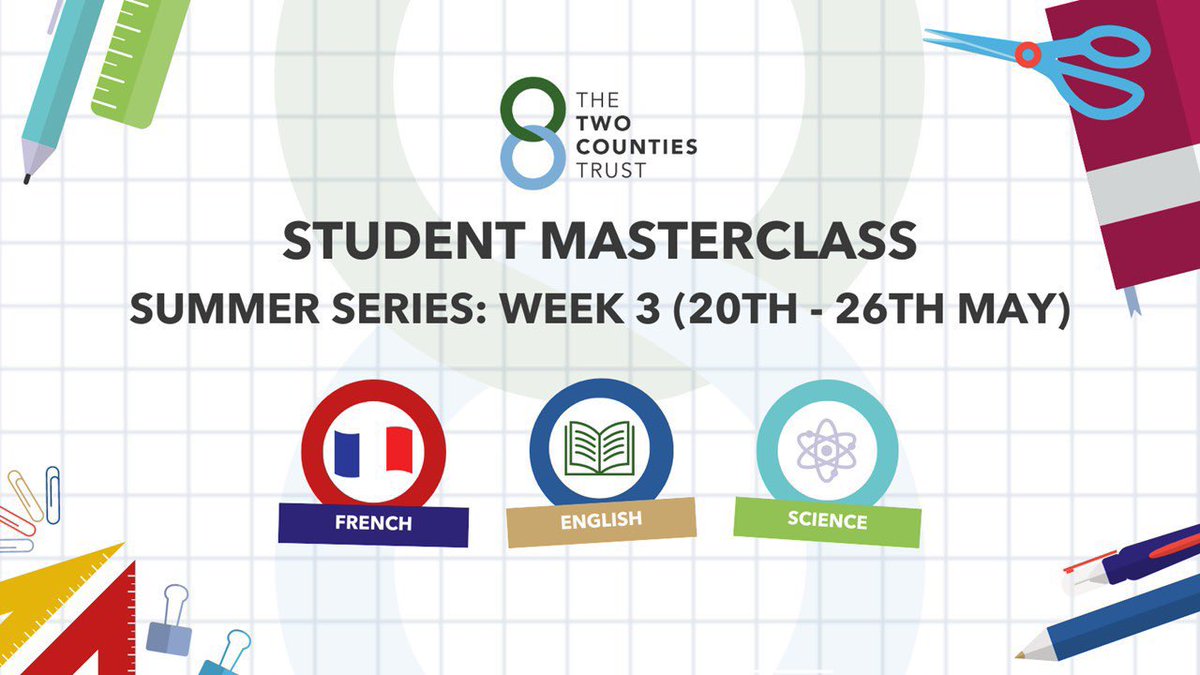 TTCTrust's tweet image. Week three of our Student Masterclass Summer Series has been fantastic! 

It&apos;s wonderful to see so many students engaging and taking away key knowledge and exam tips. We know they&apos;ll all be #SmashingIt this exam season!

#StudentMasterclass #BestYet