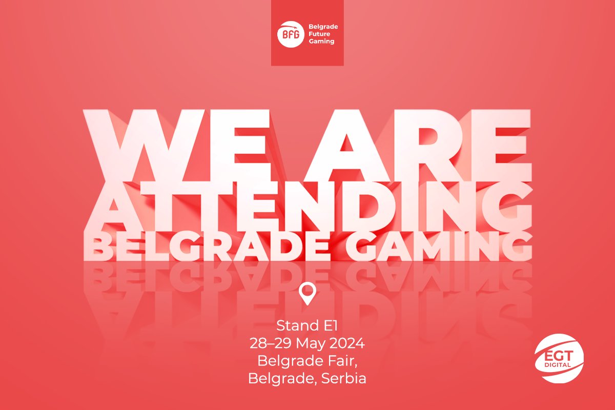 EGT Digital presentará sus soluciones de igaming en Belgrade Future Gaming 2024 La empresa mostrará su portafolio de productos en el stand E1. #EGTDigital #BelgradeFutureGaming #Igaming #Evento #IndustriaDelJuego focusgn.com/latinoamerica/…