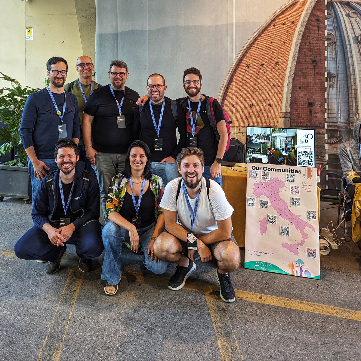 pauloxnet's tweet image. At PyCon Italia 2024 all Italian Python communities are present with a booth 🇮🇹
Thanks to all the volunteers of the Python communities in Italy 🐍
Stop by and say hello 🤗
pescara.python.it/mappa/
#PyCon #PyConIT #PyConIT24 #PyConIT2024 #PyConItalia #Italia #PyCon #Community