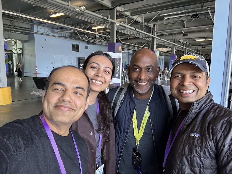 Boosting Confidence: I was with my friend and his daughter (for hackathon). In true @kelseyhightower style, he took the time to talk to my friend’s daughter, boosting her confidence and even getting her a spot in the event documentary to showcase her Hackathon project.