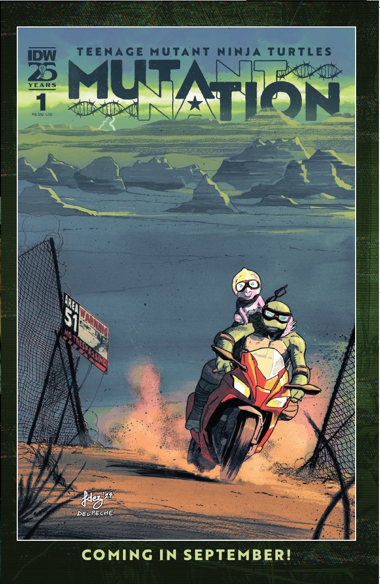 TomWaltz's tweet image. When TMNT: MUTANT NATION #1 hits, we'll finally find out what the Earth Protection Force has been up to in Area 51. 

Hint: it ain't anything nice.

But don't take my word for it. Wayne Bishop first warned us about it way back in #TMNT #69.

#TMNT #MutantNation @IDWPublishing