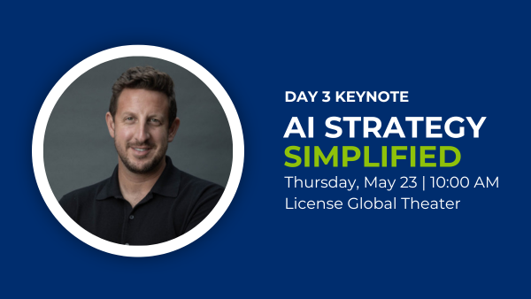 🚀 Just 15 mins away! Join our KEYNOTE: 'AI Strategy Simplified: Charting AI’s Journey from Humble Beginnings to Technological Transformation.' 🤖📈 Charting the trajectory of AI from its humble beginnings to its future potential. Don't miss it! #AI #Keynote 🌟 #LicensingExpo2024