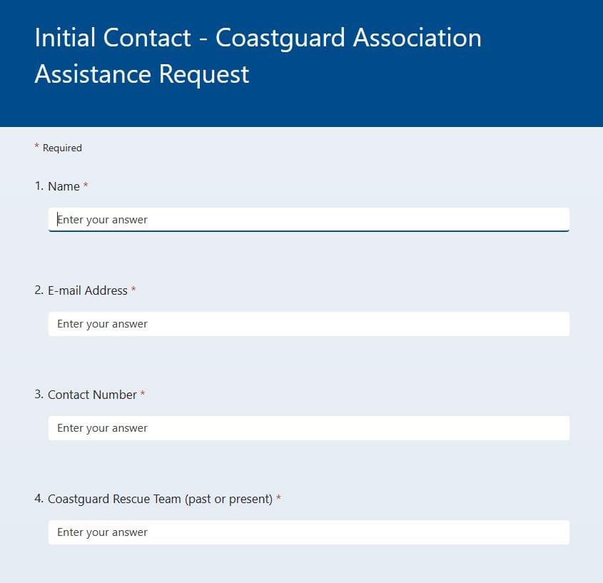 We have launched a new online portal to make it easier for people to request for assistance from the Coastguard Association. You can visit the portal at: coastguardassociation.org.uk/welfare-assist… #999Coastguard #SARFamily