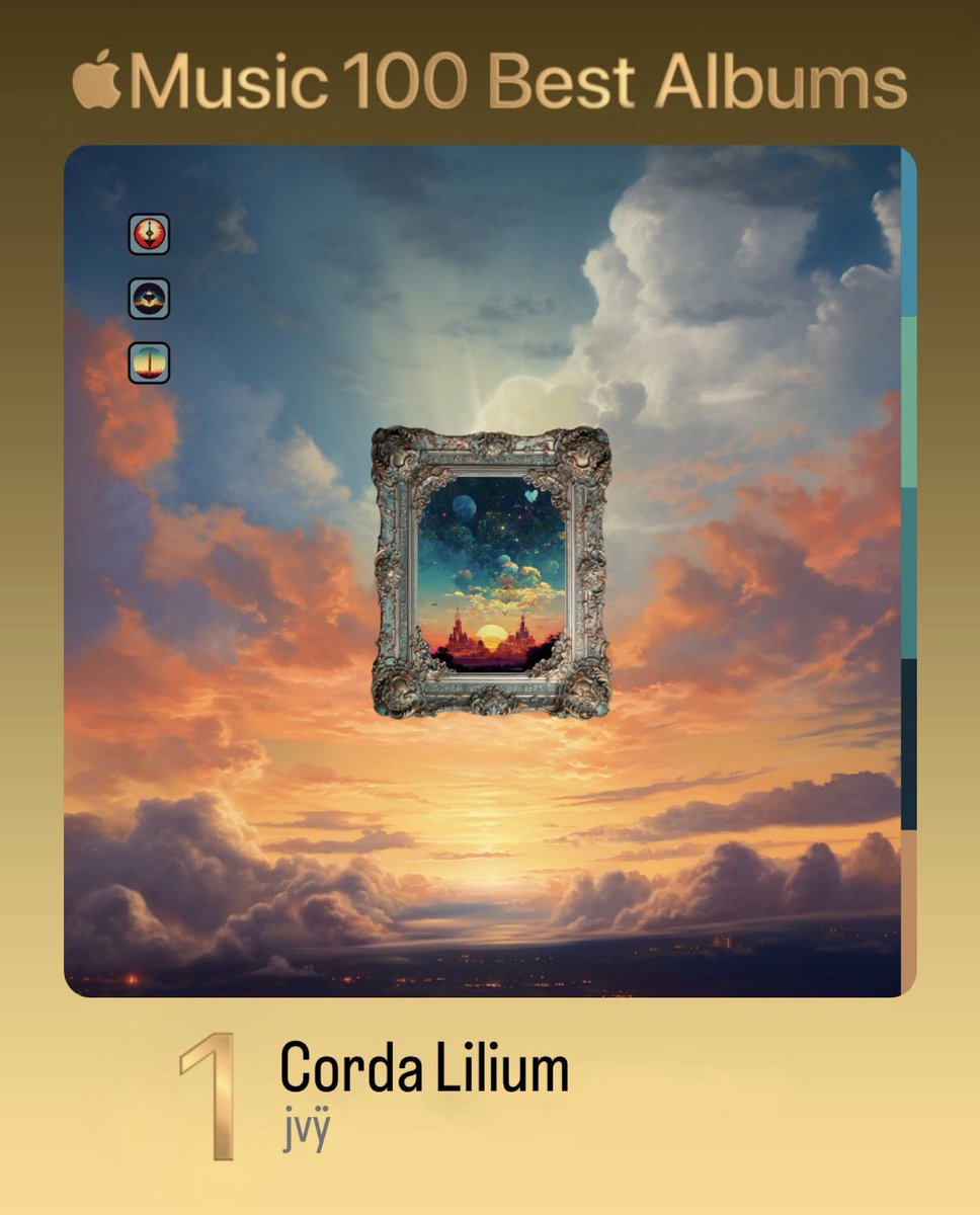 iijvys's tweet photo. Thank you to the many people still streaming Corda Lilium! There's been some heavy bumps from playlist landings and even for my singles, but that's my most streamed album so far, and is still doing amazing with the deluxe!
#musicproducer #applemusic #instrumentalalbum #cordilium https://t.co/8QsWYHIkfZ