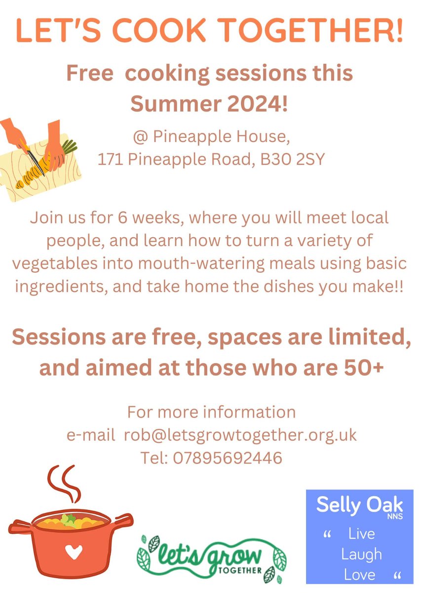 We've completed our first round of #LetsCookTogether cooking classes <a href="/dadslaneca/">dadslaneca</a> today. But... we'll be back in June. Contact us to get involved next time.