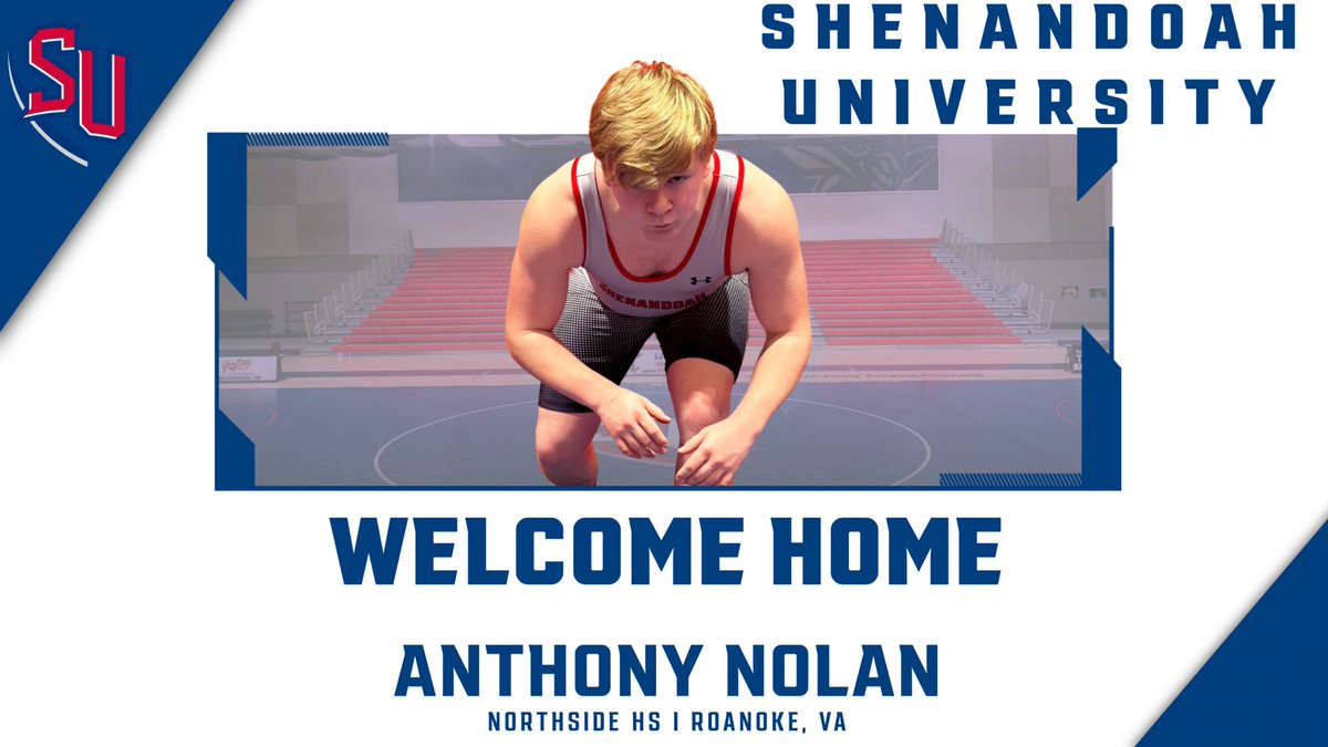 We are very excited Anthony
"Gronk" Nolan (Northside High School, VA) has committed to wrestle at Shenandoah University!

Welcome Home Anthony!
#GoHornets