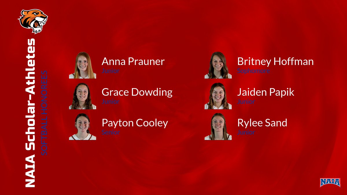 DoaneAthletics's tweet photo. Congrats to our 9 #DoaneBB and 6 #DoaneSB players on being named NAIA Scholar-Athletes for the 2023-24 academic year! https://t.co/FlXuAtpXZy