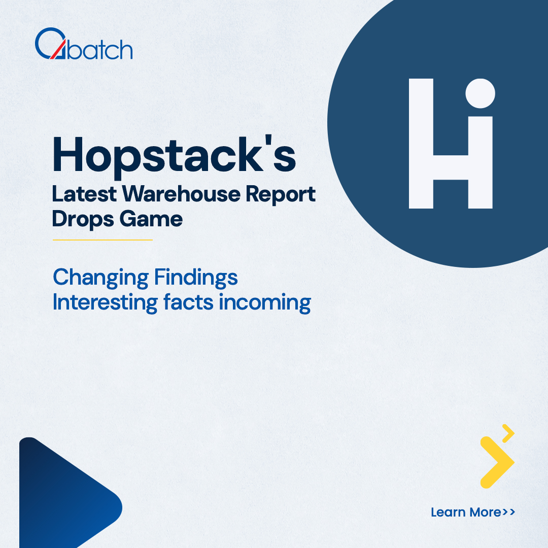 qbatchofficial's tweet photo. Explore the latest insights from Hopstack's Warehouse Report for key findings on automation, software, and technology.

Ready to revolutionize your warehouse? Connect with Team Qbatch for expert guidance! 📊

#WarehouseManagement #automation #warehousesoftware #ecommerce https://t.co/8Qdt2hEGtZ