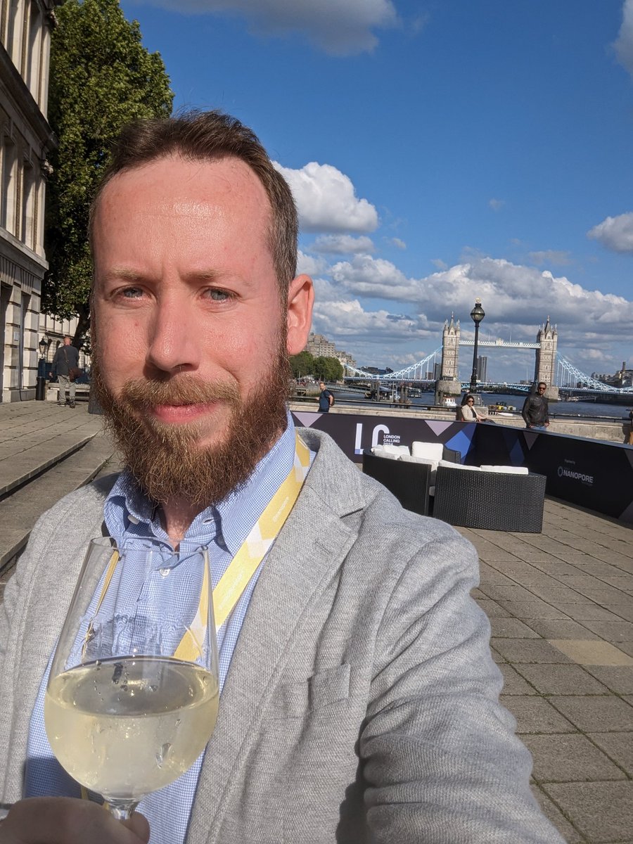 London calling 2024 #nanoporeconf. It's a wrap. Learned some fancy new things about dorado and herro that will keep our cluster busy for a while