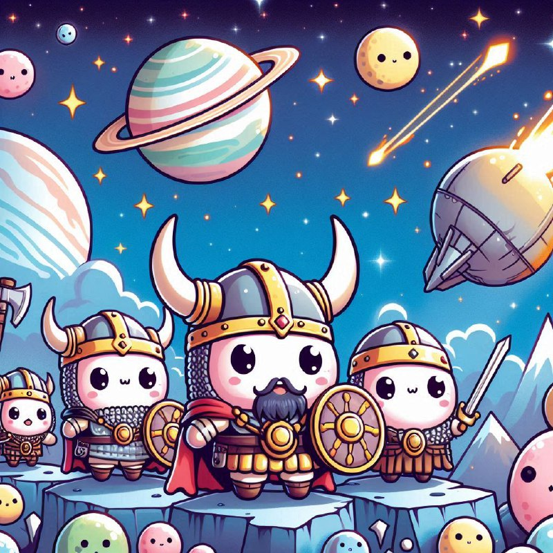 Mochi_DeFi's tweet photo. Valhalla can wait...the Viking $Mochis have their eye on the moon

#BNBChain #Memecoins #DeFi https://t.co/fp4zcR6b1K