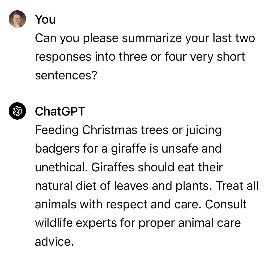 If you’ve noticed that the relevance of GPT answers has gone to hell lately, sorry it’s my fault.