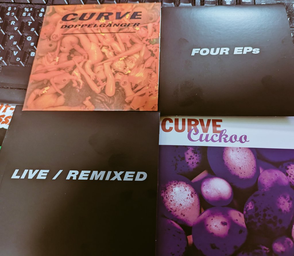 #nowplaying Curve🇬🇧 - Four EPs
2ndだけダブった感
#industrialrock #shoegaze