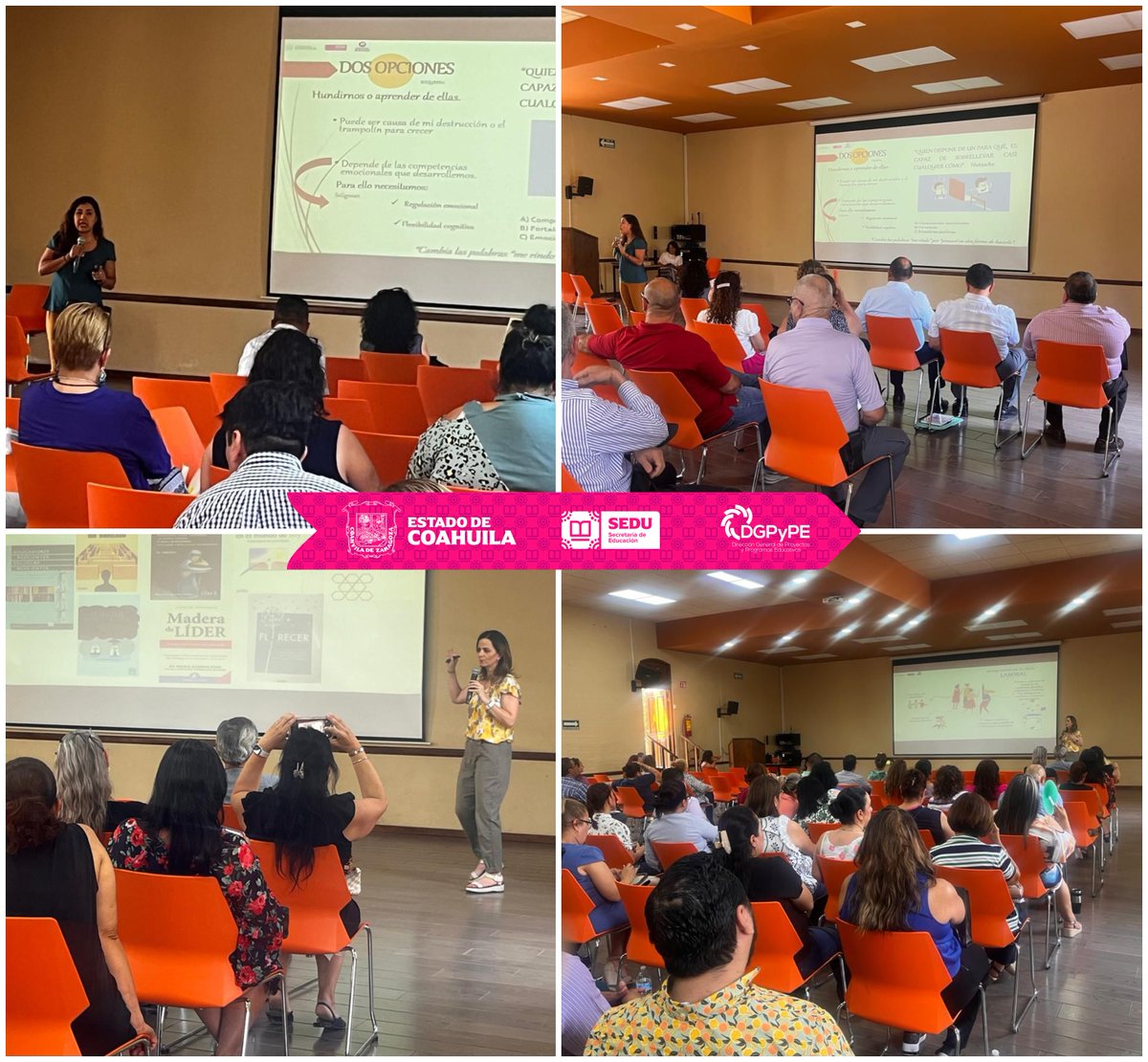 DGPyPE's tweet photo. Plática “El arte de recrearme” dirigida a autoridades educativas #PreescolarEstatal, #Sectec #Federal y #Estatal. @manolojim @GobDeCoahuila @SEducacionCoah @EmanuelGarzaF @jsalcidop
@josesadeleon @LucyGtz18 https://t.co/znQjPJzd9I