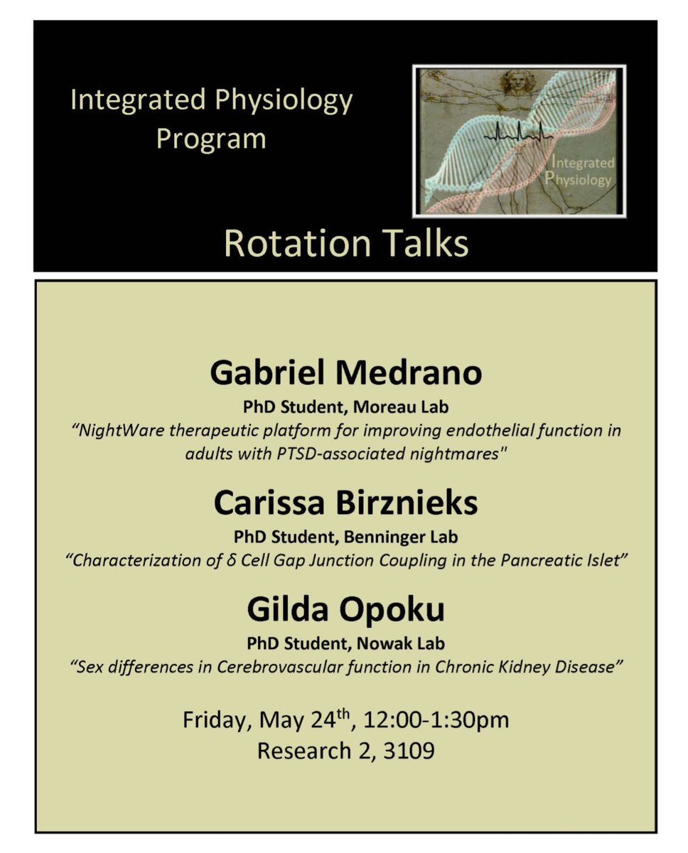 iphy_cuamc's tweet photo. Join us tomorrow for 1st years final rotation talks! https://t.co/cjwkPNaQYe