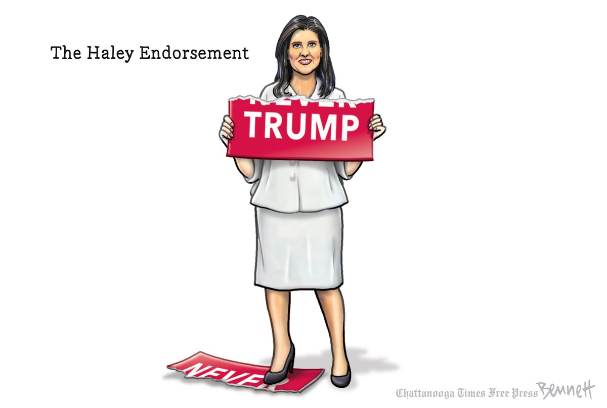 5/24/2024- The Endorsement #NikkiHaley #Haley2024 #Trump2024 #HaleyEndorsement tinyurl.com/2p8ez496