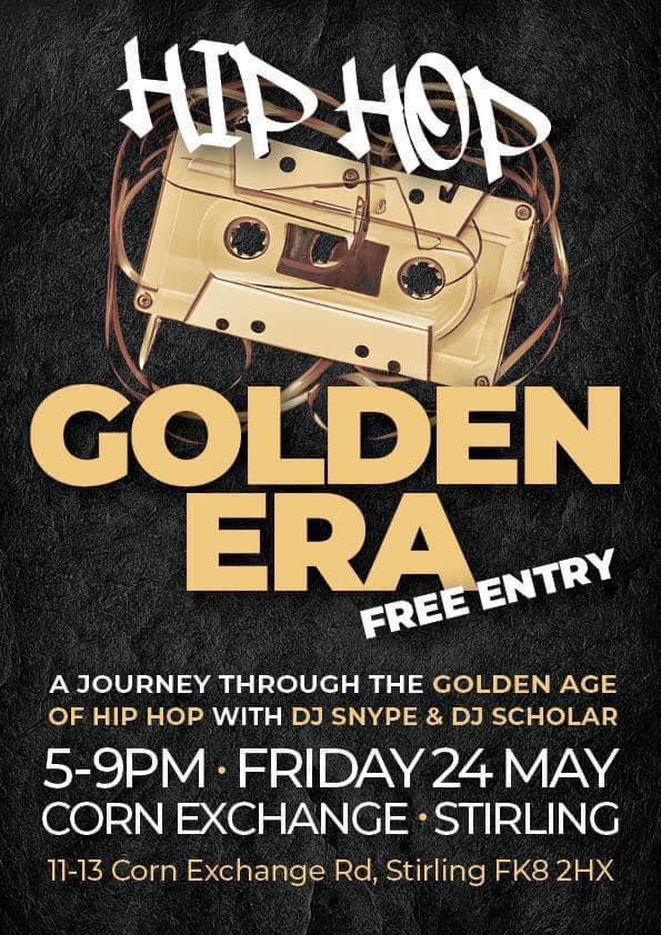 A hip hop night in Stirling! 🔊
On this Friday at the Corn Exchange, 5-9pm
#HipHopMusic #stirling900 #stirlingalivewithculture