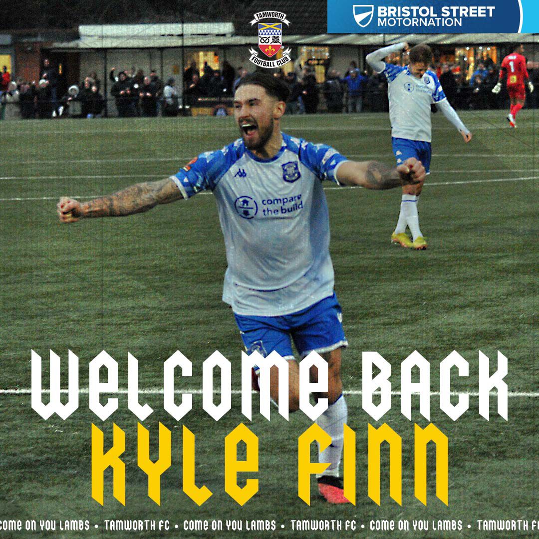 tamworthfc's tweet photo. SIGNING 10 |
He scored 14 goals last season and assisted in many more. @Kylefinn99 has had a lot of interest from other clubs, but he has committed to the Lambs, not just for the new season, but for the 2025/26 season too! 
Great to have you back Kyle! https://t.co/Nxb7YdqbaU
