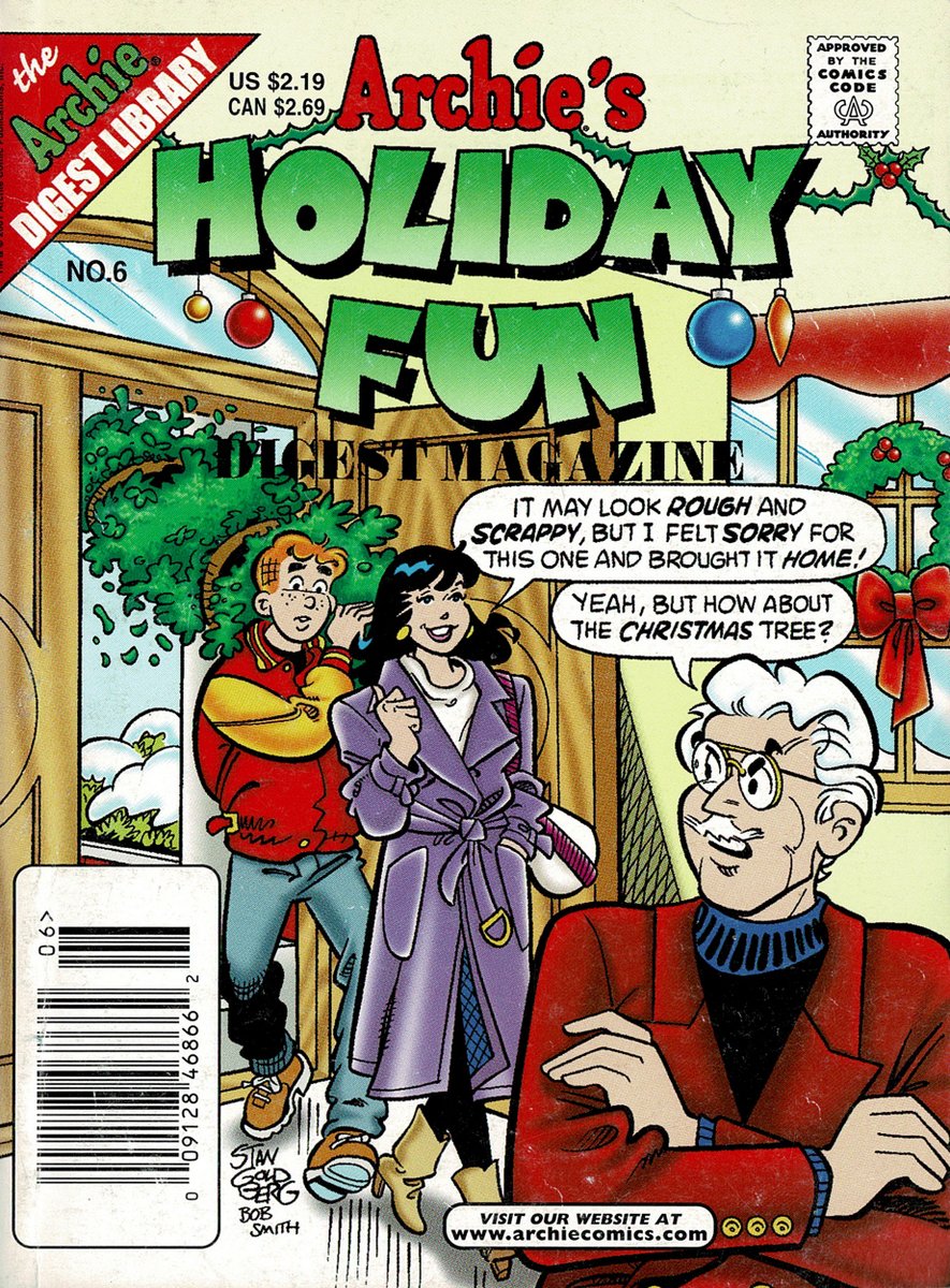 At this point I'm thinking of making a #LittleFreeLibrary giving away just Christmas-themed Archie comics...
#ChristmasThrifting #ChristmasThrifting365 #ChristmasBooks #ChristmasArchie