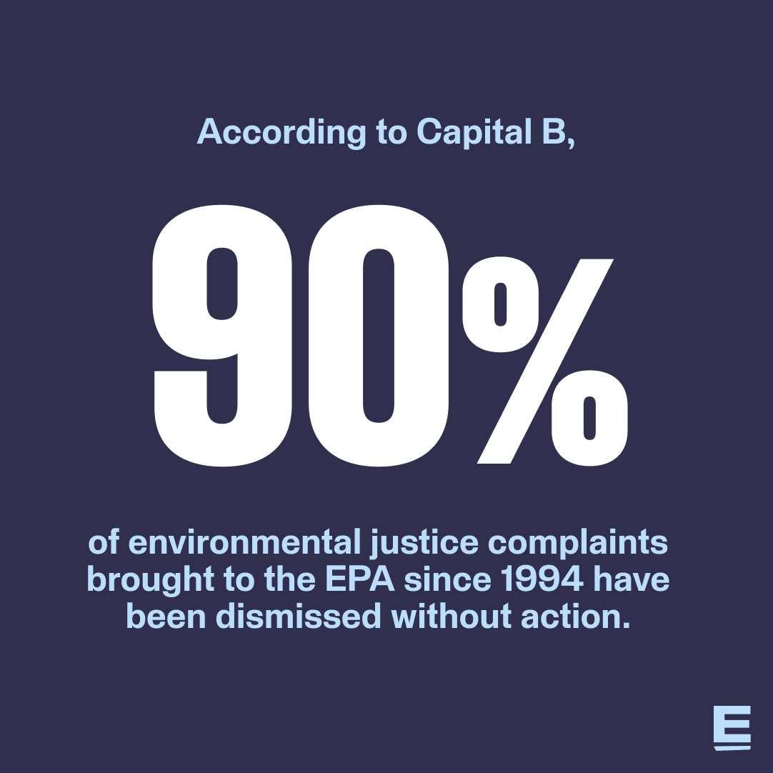 The Environmental Protection Agency (EPA) has consistently failed to uphold its equal protection obligations under the Civil Rights Act, continuing to leave majority-Black cities vulnerable to environmental hazards, @CapitalB’s Adam Mahoney writes. 🔗 spr.ly/6016d7r5G