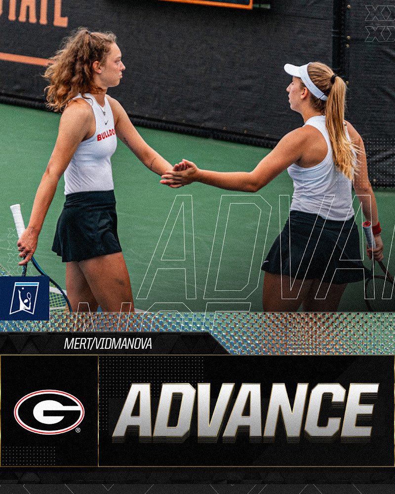 THE DAWGS ARE IN 🐶 @UGAWomensTennis | #NCAATennis