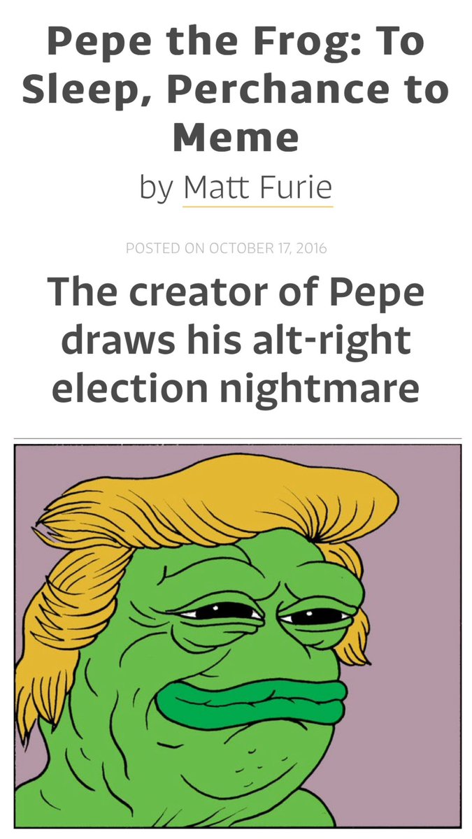 boatnudlez's tweet photo. So let me get this straight 

We have $PEPE at 6.5B 

$MAGA at 500m 

Pepe + Trump = Trumpe, from Matt Furie the SAME artist as Pepe 

Last hybrid coin Shib + Doge #ShibDoge that went to 300m 

ETF APPROVAL TODAY
 
TRUMP RALLY TONIGHT 

And you’re not buying $Trumpe at 5m? https://t.co/IlJoImsvUc