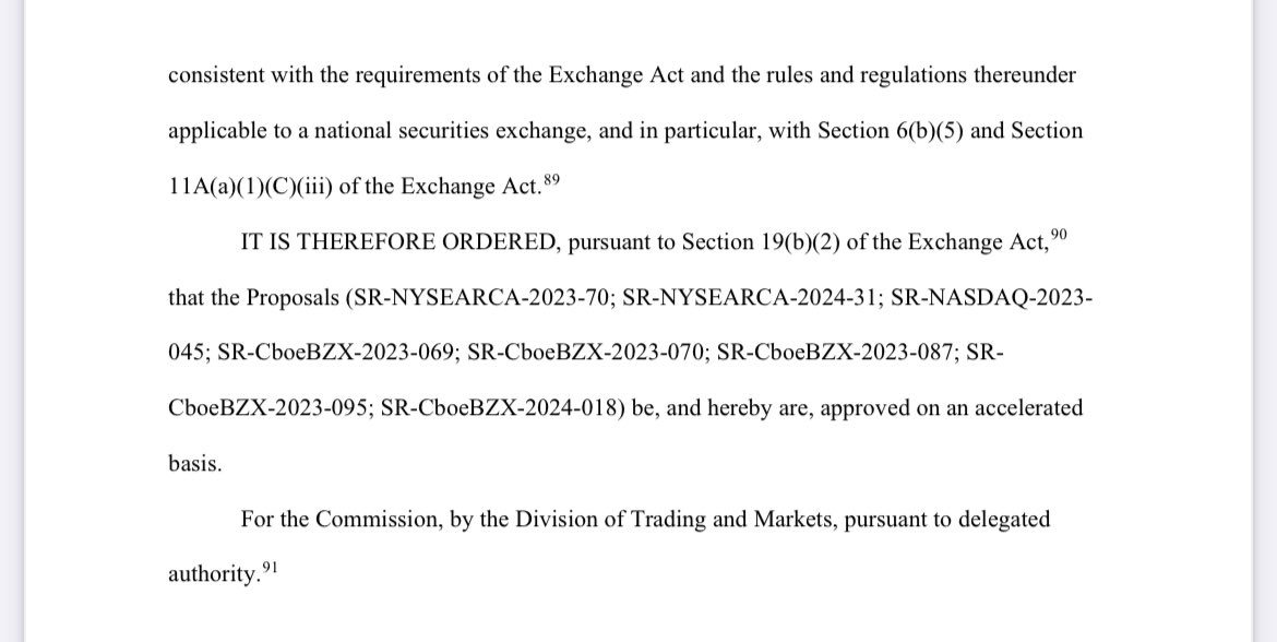 hexmillionaire's tweet photo. #ETH ETFs Approved 🫱🏽‍🫲🏼 https://t.co/Np0K6J49fK https://t.co/bHm4TNmPV4