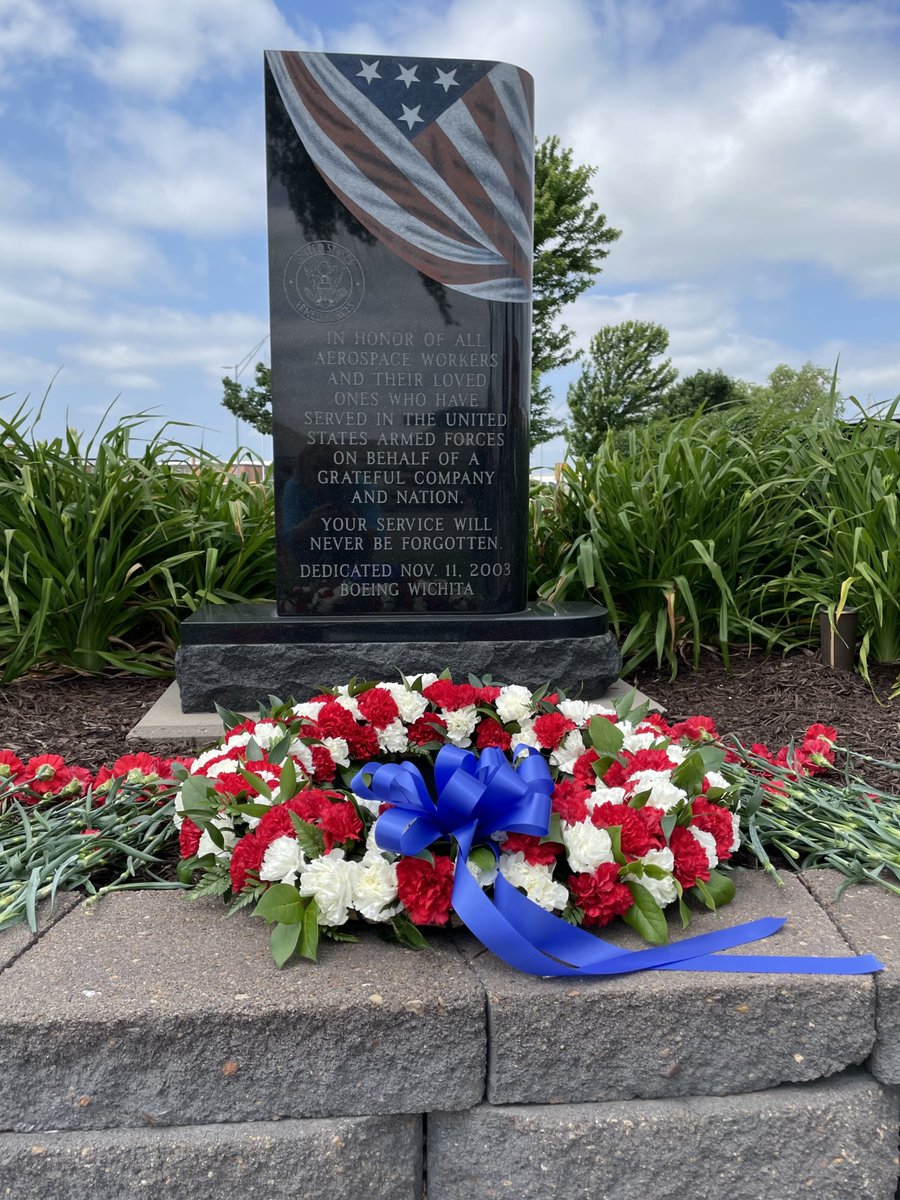 Spirit Employees Veterans and Reservists (SERVE) held a Memorial Day Observance with Commissioner Jim Howell as the keynote speaker. He talked about his years in the Air Force, his career in the aviation industry and how that experience now helps him serve in public office.
