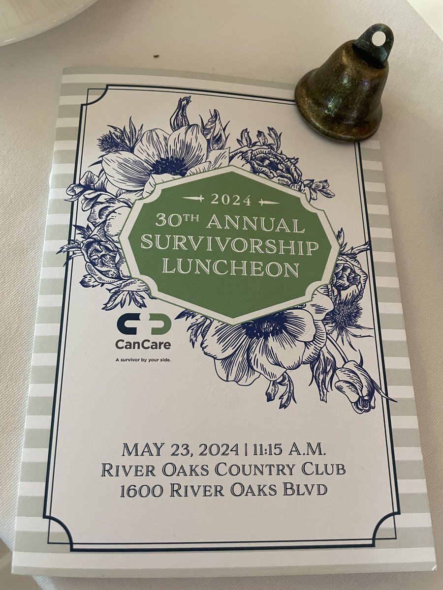 Today @MDAndersonNews was a proud sponsor of the @cancare_inc 30th Annual Survivorship Luncheon. @ppisters served as the event keynote speaker. Funds raised will provide support programs for cancer survivors. #EndCancer