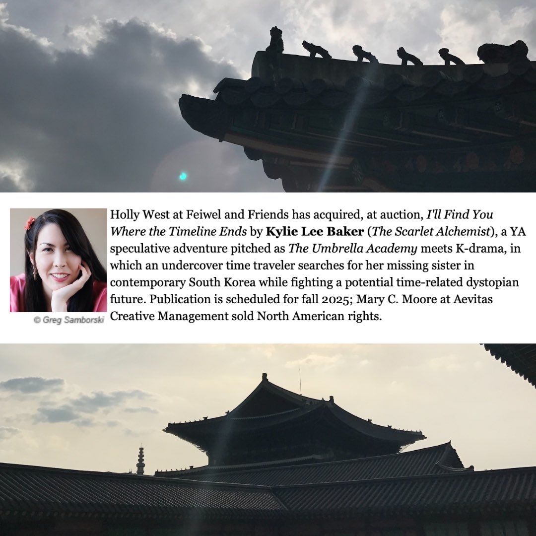 KylieYamashiro's tweet image. I’m writing more YA!! 💕 this one has:
⏱️time magic from dragon ancestors 
💕 reluctant allies to lovers 
🔎 a search for a sister no one else remembers