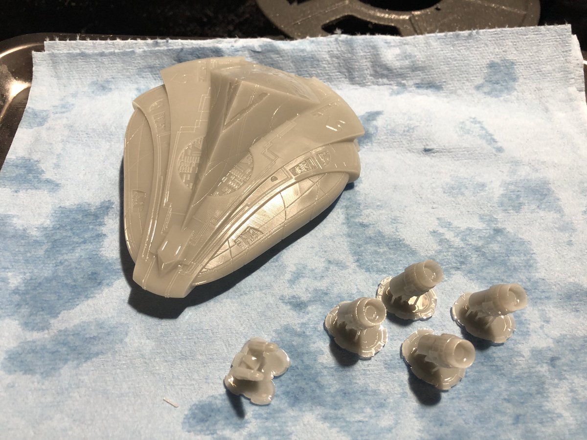 GeekToyLove's tweet photo. #printerbounty, a new Al’kesh model by Lionel Savoca (url in the comments). Lots of nice details and one of my fav Goa’uld ships https://t.co/IWmLiSzwTN