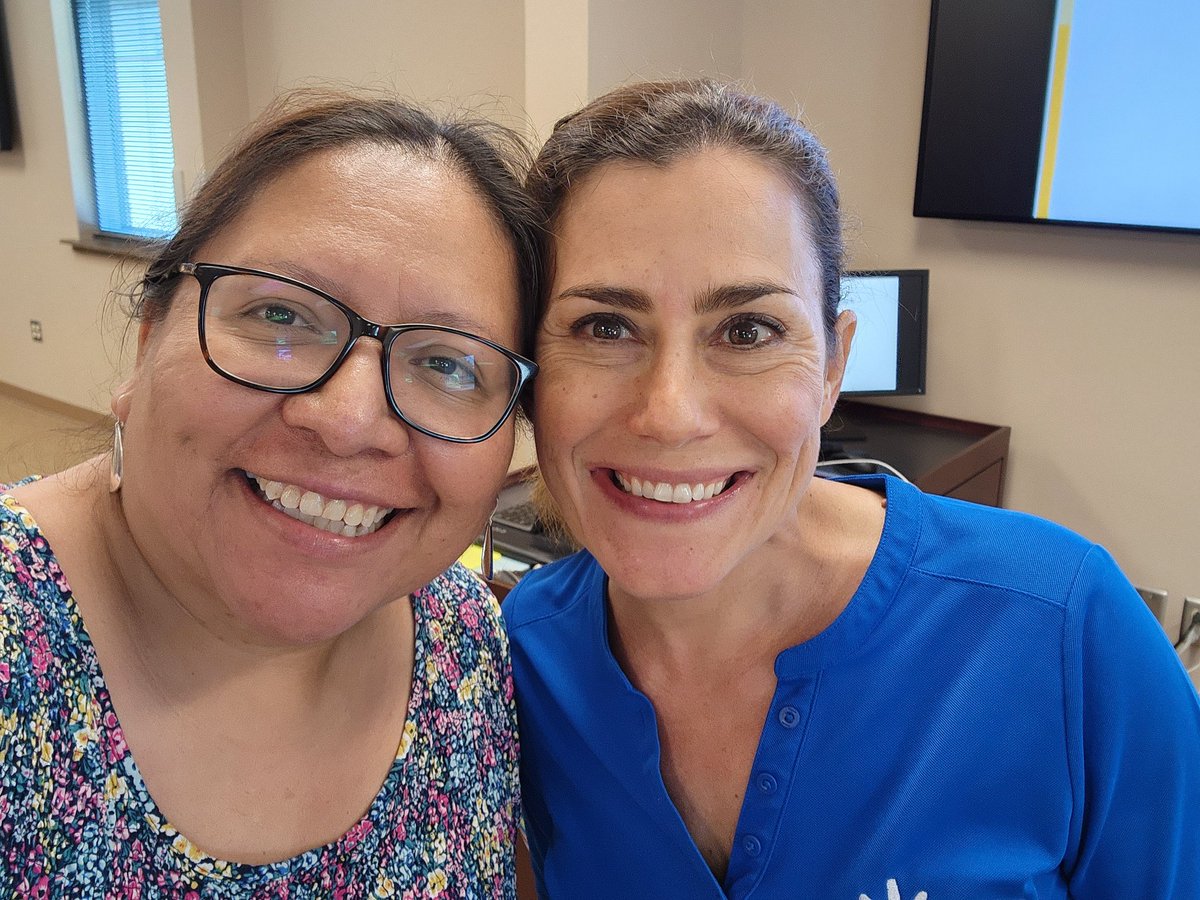 #Reunited after #Covid with the one and only <a href="/nancymotleyTRTW/">Nancy Motley</a> Our last work together was publishing my #TRTW asynchronous work. Today's focus #Math curriculum <a href="/FISDMath/">FISD Math</a> <a href="/FISD_EB/">Frisco ISD ESL and Bilingual</a> to engage #ALL students and make sure #ALL have an opportunity to #LearnAndGrow <a href="/FHSRaccoons/">Frisco High School</a> ❤️