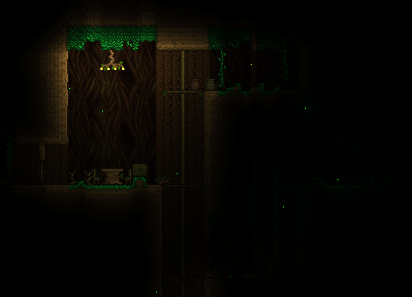 #terraria first proper spoiler of 2024, the final living tree-work