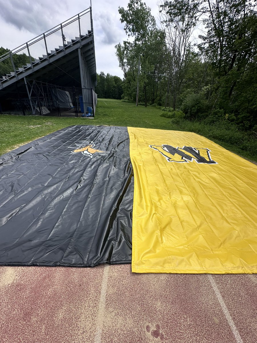 It sure does look pretty! <a href="/WMAthleticDept/">WMAthletics</a> <a href="/WmTrack/">WMBoysTrack</a>