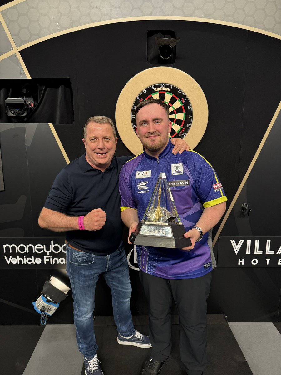 Garry Plummer (@garryplummer) on Twitter photo What a player What a Night!!! Premier league Champion and a 9 ๐ฅ๐ฅ๐ฅWow! What a champion you are luke!! <a href="/LukeTheNuke180/">Luke Littler</a> <a href="/LisaLittler3/">Lisa Littler</a> <a href="/bucker1980/">anthony buckley</a> <a href="/Zxfsports/">ZXF Sports Management</a> <a href="/TargetDarts/">Target Darts</a> <a href="/TargetDartsJP/">TARGET SPORTS JAPAN</a> What a player What a Night!!! Premier league Champion and a 9 ๐ฅ๐ฅ๐ฅWow! What a champion you are luke!! <a href="/LukeTheNuke180/">Luke Littler</a> <a href="/LisaLittler3/">Lisa Littler</a> <a href="/bucker1980/">anthony buckley</a> <a href="/Zxfsports/">ZXF Sports Management</a> <a href="/TargetDarts/">Target Darts</a> <a href="/TargetDartsJP/">TARGET SPORTS JAPAN</a>
